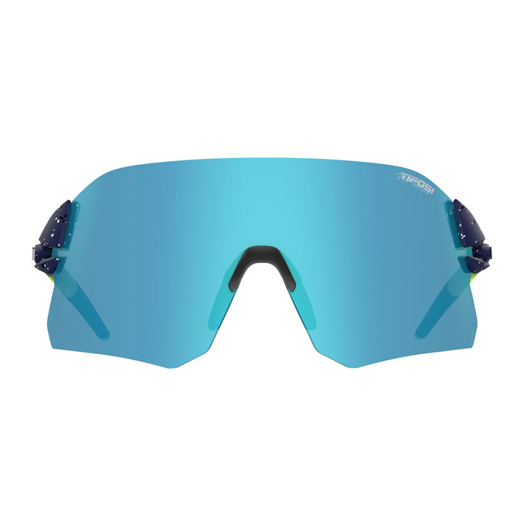 LENTE CICLISMO TIFOSI RAIL ASTRAL BLUE CLARION BLUE/AC RED/CLEAR