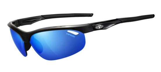 LENTE TIFOSI VELOCE, GLOSS BLACK CLARION BLUE / AC RED / CLEAR
