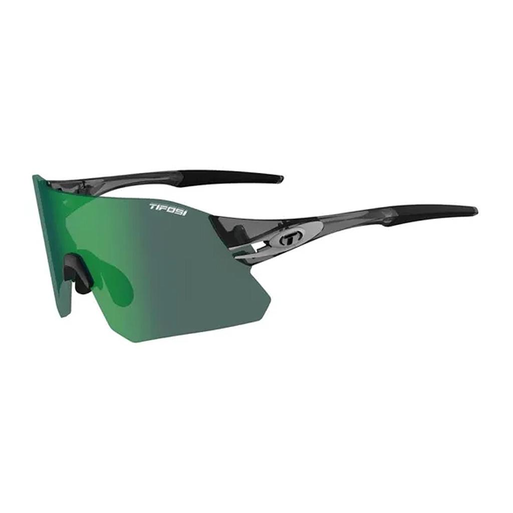 LENTE TIFOSI RAIL CRYSTAL SMOKE CLARION GREEN/AC RED/CLEAR